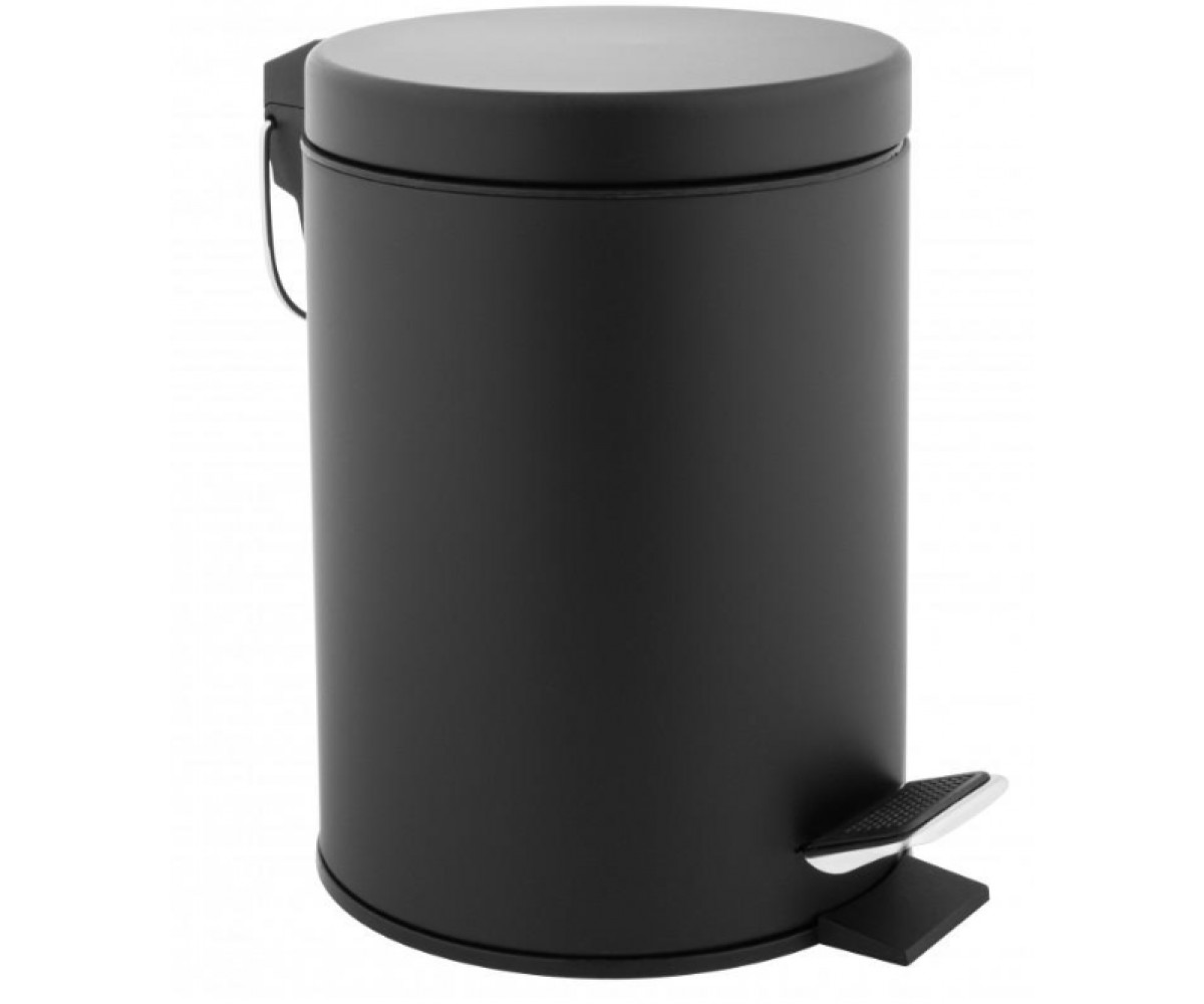 Корзина для мусора YOKA LABI BLACK 3л. для ванной комнаты YOKA  CH.LABI-BLK CH.LABI-BLK