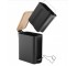 Корзина для мусора YOKA MOBY BLACK BAMBOO 5л. для ванной комнаты  CH.MOBY-5-BLK:Фото 6
