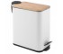 Корзина для мусора YOKA MOBY WHITE BAMBOO 5л. для ванной комнаты YOKA  CH.MOBY-5-WHT CH.MOBY-5-WHT