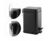 Корзина для мусора YOKA MUTI BLACK 3л. для ванной комнаты  CH.MUTI-BLK:Фото 2