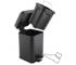 Корзина для мусора YOKA MUTI BLACK 3л. для ванной комнаты  CH.MUTI-BLK:Фото 4