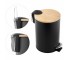 Корзина для мусора YOKA VINI BLACK BAMBOO 3л. для ванной комнаты  CH.VINI-BLK:Фото 4