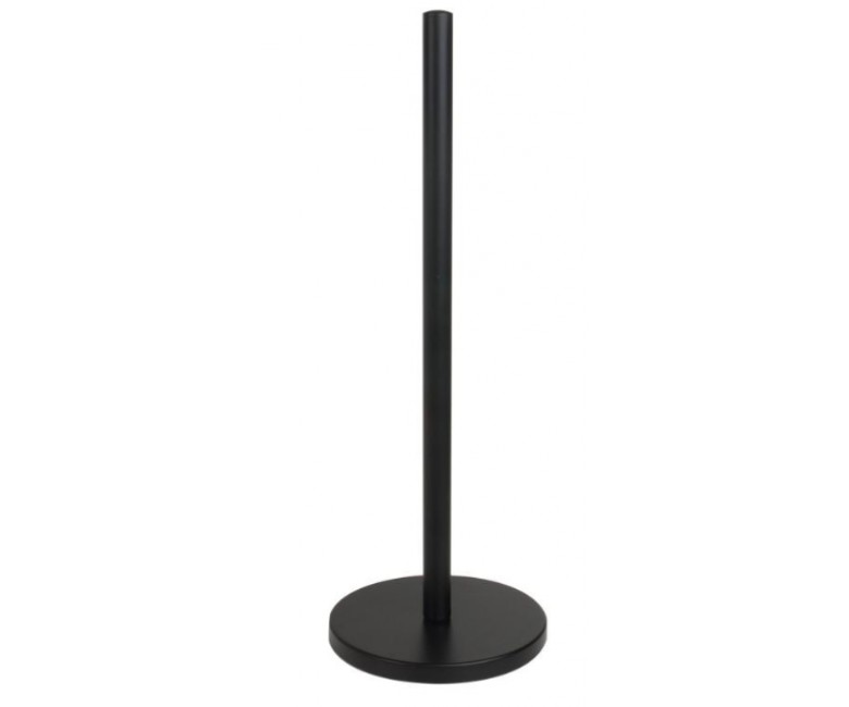 Стойка держатель для туалетной бумаги Yoka SP1 BLACK черная YOKA  P.SP1-BLK P.SP1-BLK