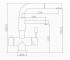 Смеситель для кухни с подключением питьевого фильтра  ARCADA SZR1068P-D:Чертеж 