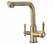 Смеитель на дві води ZORG  ZR 313 YF 33 BR