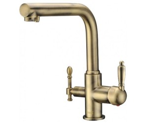 Смеитель на дві води ZORG  ZR 313 YF 33 BR