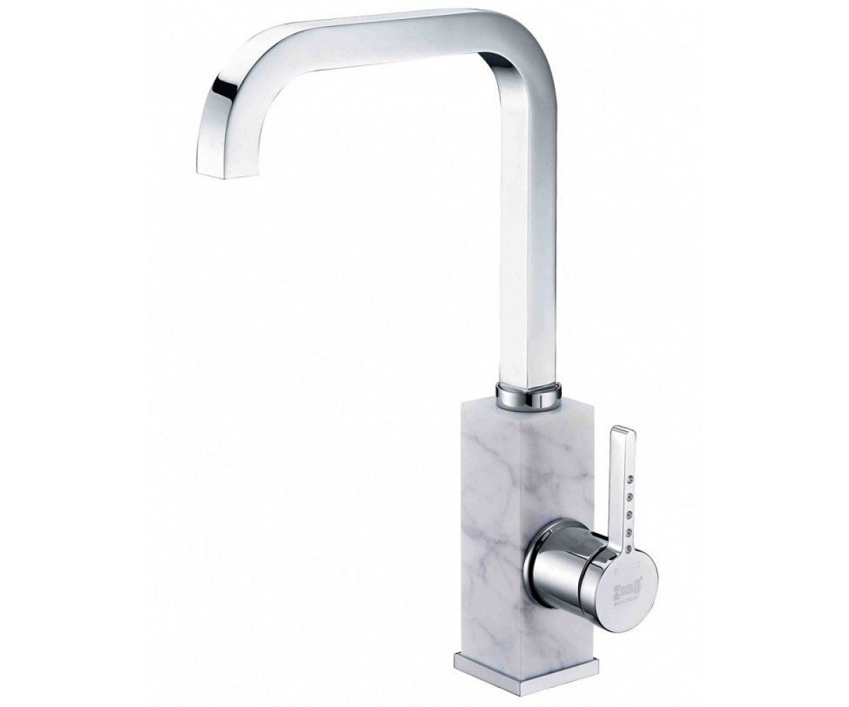 Кухонний змішувач ZORG STONE ZR370Y WHITE ZR370Y WHITE