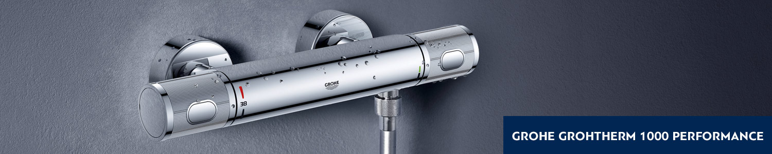 Колекція GROHE GROHTHERM 1000 PERFORMANCE - kranok.ua | Купити змішувачі з колекції GROHE GROHTHERM 1000 PERFORMANCE в Києві, Львові, Харкові: ціна, відгуки, продаж