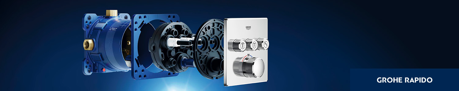 Коллекция GROHE RAPIDO - kranok.ua | Купить смесители из коллекции GROHE RAPIDO в Киеве, Львове, Харькове: цена, отзывы, продажа