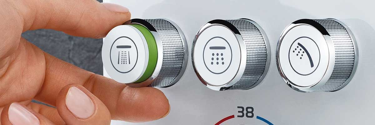 GROHE SMARTCONTROL - простота користування душем