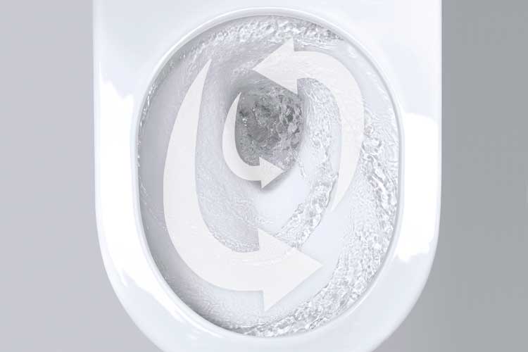 Потрійний змив GROHE Triple Vortex