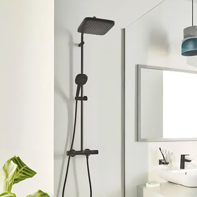 Душевая система с термостатом GROHE VITALIO COMFORT 250 QUICKFIX 266962431